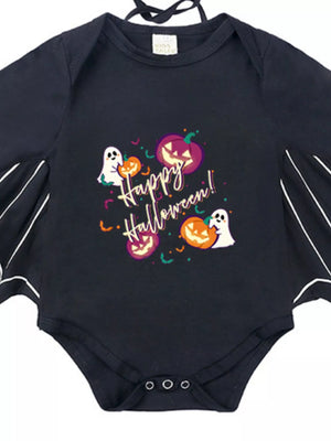 Children's Halloween Bat Bodysuit & Hat Costume Set — view 20