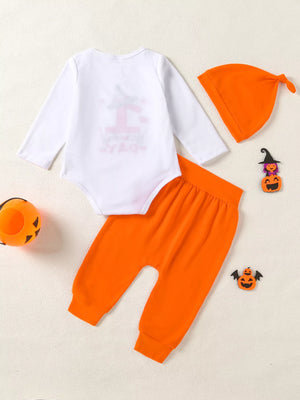 Children's Halloween 3-Piece Baby Outfit Set — view 2