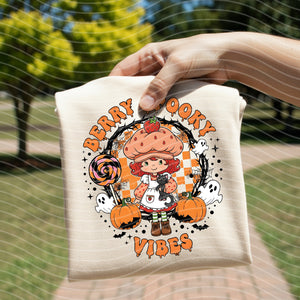 Berry Spooky Vibes Graphic Tee — view 1