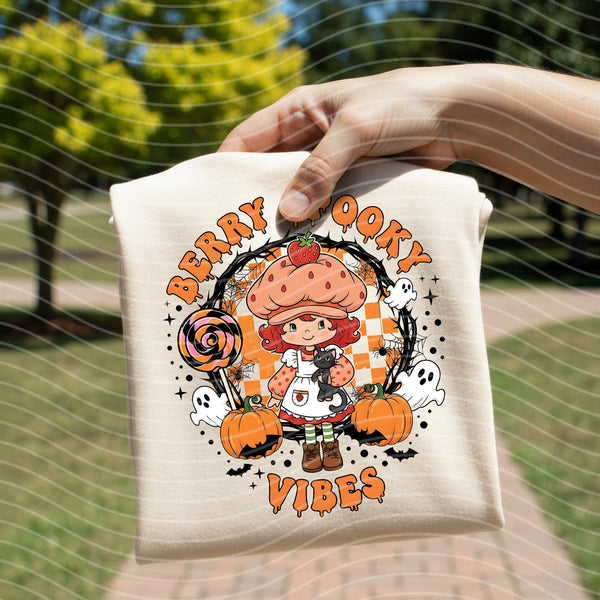 Berry Spooky Vibes Graphic Tee