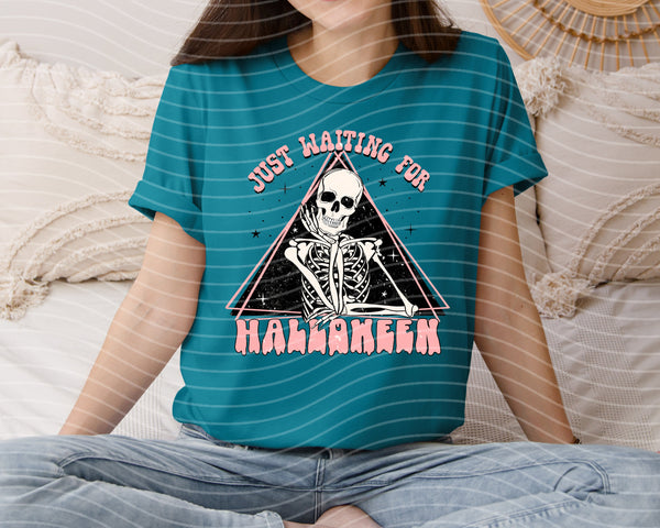 Just Waiting for Halloween Graphic Tee
