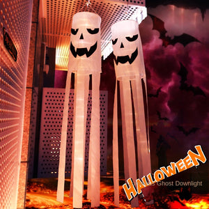 Halloween decorative hair dryer flag pendant ghost festival atmosphere luminous ghost hair dryer outdoor tree hanging supplies hanging ghost — view 3
