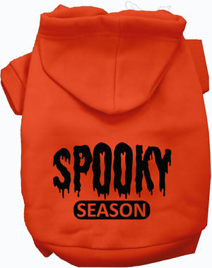 Bloody Spooky Season Halloween Pet Hoodie — view 1