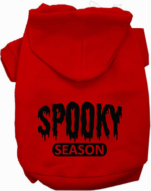 Bloody Spooky Season Halloween Pet Hoodie — view 9