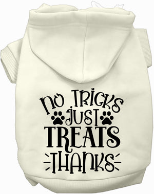 No Tricks, Just Treats Halloween Pet Hoodie — view 6