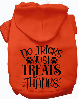 No Tricks, Just Treats Halloween Pet Hoodie — view 1