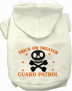 Trick or Treater Guard Patrol Halloween Pet Hoodie — view 1