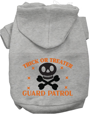 Trick or Treater Guard Patrol Halloween Pet Hoodie — view 3
