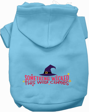Something Wicked This Way Comes Halloween Pet Hoodie — view 4