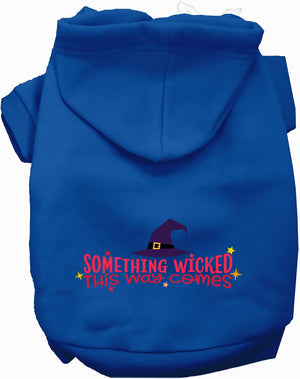 Something Wicked This Way Comes Halloween Pet Hoodie — view 5