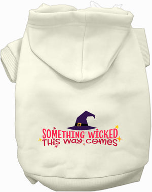 Something Wicked This Way Comes Halloween Pet Hoodie — view 8