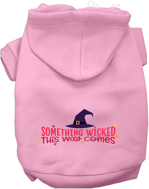 Something Wicked This Way Comes Halloween Pet Hoodie — view 10