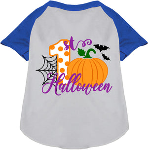 My First Halloween Pet Raglan Shirt — view 4