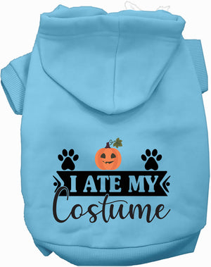 I Ate My Costume Halloween Pet Hoodie — view 3
