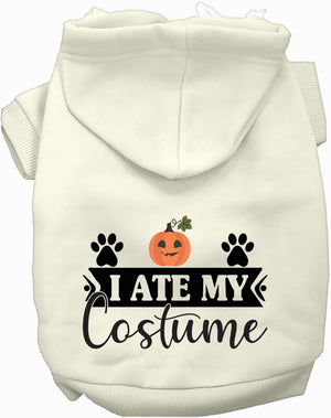 I Ate My Costume Halloween Pet Hoodie — view 6