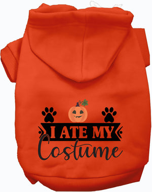 I Ate My Costume Halloween Pet Hoodie — view 1