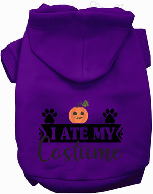 I Ate My Costume Halloween Pet Hoodie — view 10