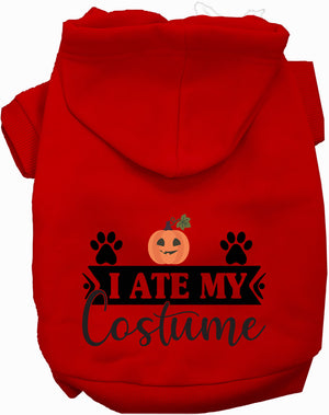 I Ate My Costume Halloween Pet Hoodie — view 11