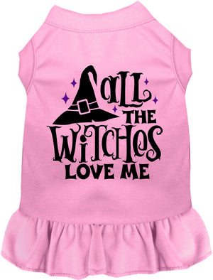 All the Witches Love Me Halloween Pet Dress — view 7