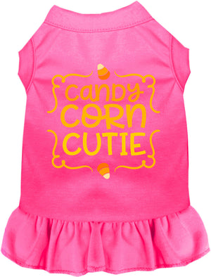 Candy Corn Cutie Halloween Pet Dress — view 5