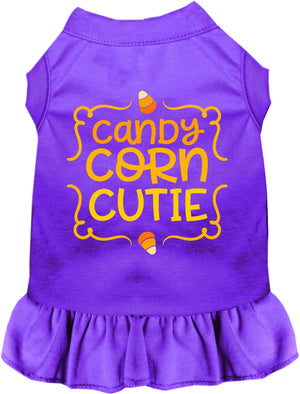 Candy Corn Cutie Halloween Pet Dress — view 7