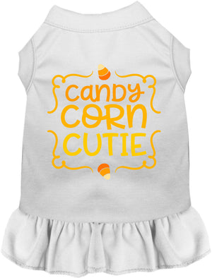 Candy Corn Cutie Halloween Pet Dress — view 10