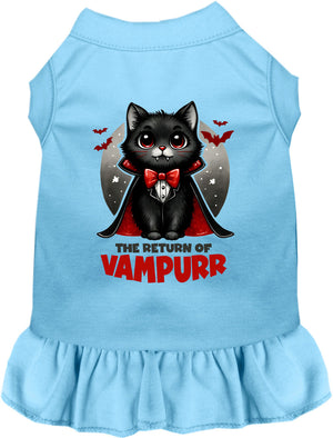 Vampurr Halloween Pet Dress — view 3