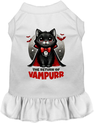 Vampurr Halloween Pet Dress — view 1