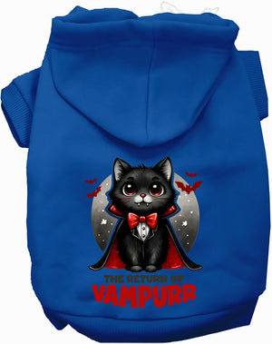 Vampurr Halloween Pet Hoodie — view 7