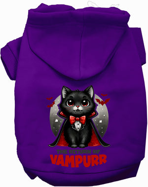 Vampurr Halloween Pet Hoodie — view 10