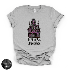 Haunt Mess Tee | Funny Halloween Ghost Graphic T-Shirt — view 2