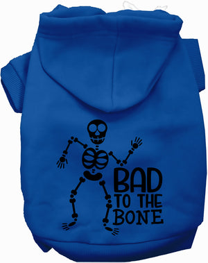 Bad to the Bone Halloween Pet Hoodie — view 4