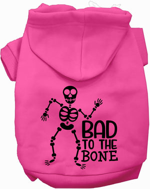 Bad to the Bone Halloween Pet Hoodie — view 5