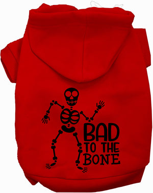 Bad to the Bone Halloween Pet Hoodie — view 10