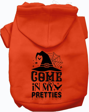 Come In My Pretties Halloween Pet Hoodie — view 1