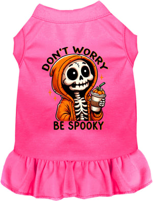 Don't Worry, Be Spooky Halloween Pet Dress — view 4