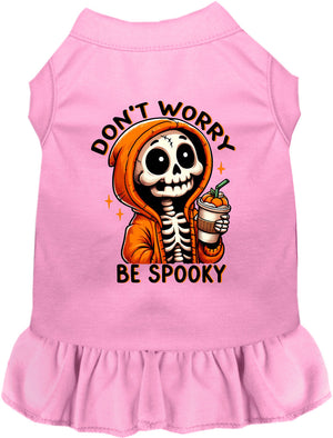 Don't Worry, Be Spooky Halloween Pet Dress — view 5