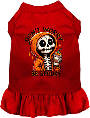 Don't Worry, Be Spooky Halloween Pet Dress — view 6
