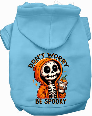 Don't Worry, Be Spooky Halloween Pet Hoodie — view 3