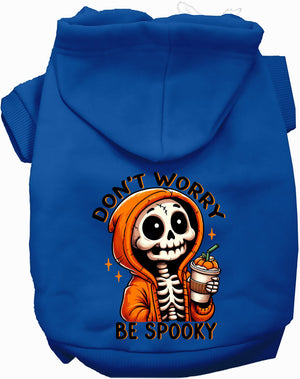 Don't Worry, Be Spooky Halloween Pet Hoodie — view 4