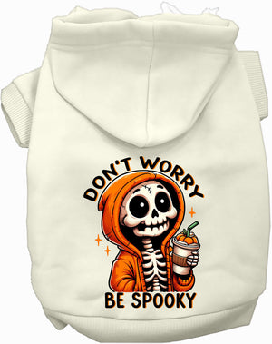 Don't Worry, Be Spooky Halloween Pet Hoodie — view 6