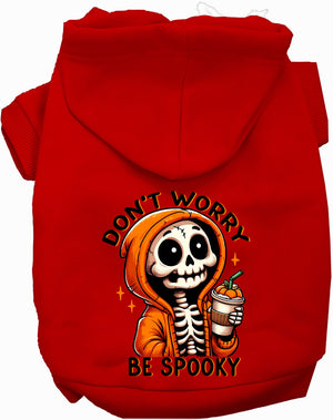Don't Worry, Be Spooky Halloween Pet Hoodie — view 9