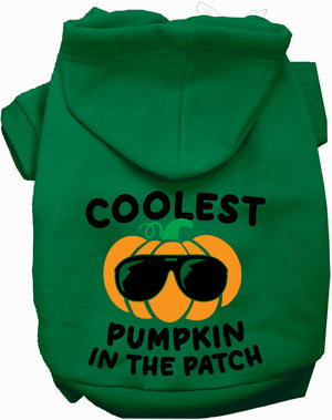 Coolest Pumpkin Halloween Pet Hoodie — view 6