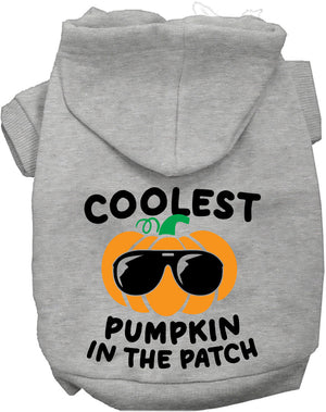 Coolest Pumpkin Halloween Pet Hoodie — view 7