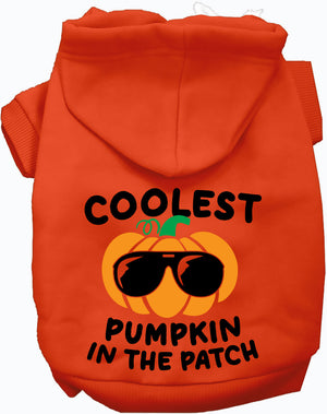 Coolest Pumpkin Halloween Pet Hoodie — view 9