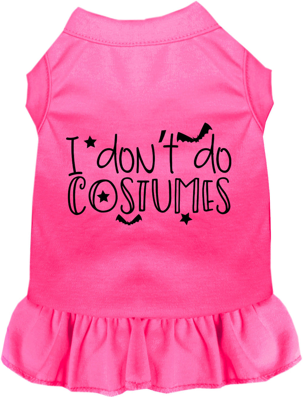 I Don't Do Costumes Halloween Pet Dress