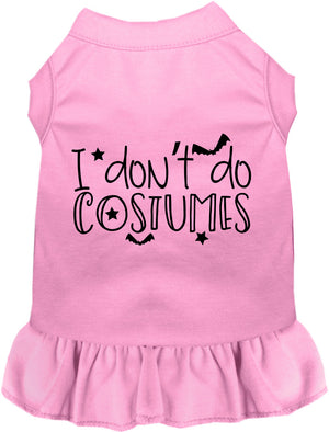 I Don't Do Costumes Halloween Pet Dress — view 4
