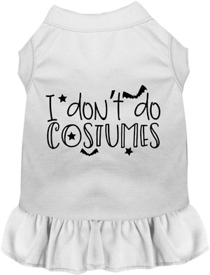 I Don't Do Costumes Halloween Pet Dress — view 8
