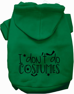 I Don't Do Costumes Halloween Pet Hoodie — view 7