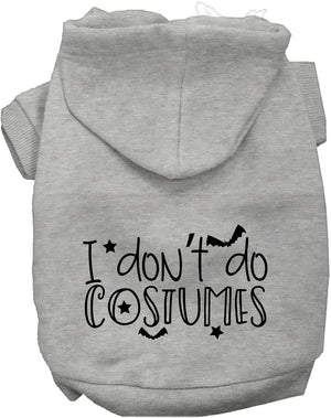 I Don't Do Costumes Halloween Pet Hoodie — view 8